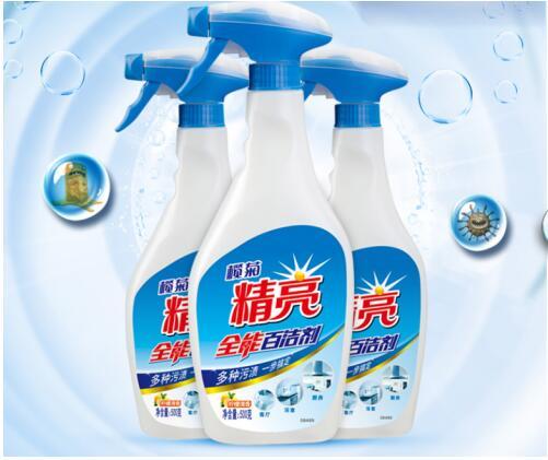 厨房清洁大作战，榄菊精亮全能百洁剂来帮忙